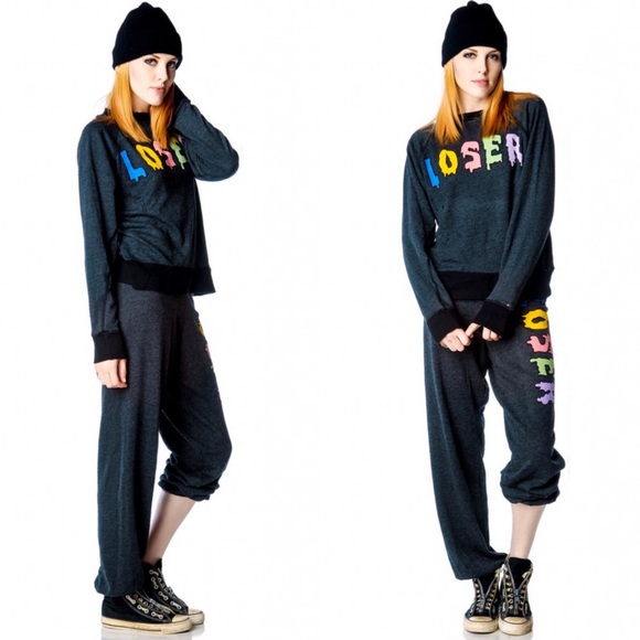Wildfox Tops - HTF: Wildfox ☻︎ Loser Baby Destroy BBJ Sweatshirt